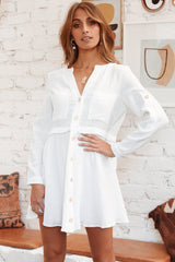 Cascada Dress White