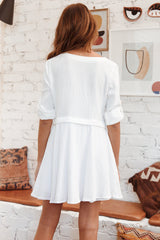 Cascada Dress White