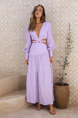 Forever Moments Maxi Dress Purple