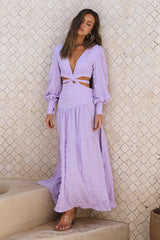 Forever Moments Maxi Dress Purple