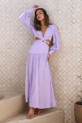 Forever Moments Maxi Dress Purple