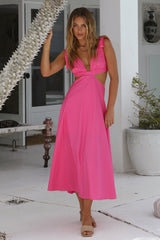 Moving Forward Maxi Dress Pink