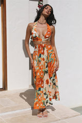 Pure Luck Maxi Dress Orange