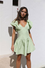 Sagittarius Horizons Dress Green