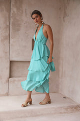 Focus On Me Maxi Dress Green