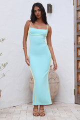 Heart Of Mine Maxi Dress Blue