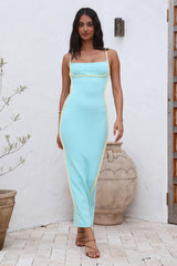 Heart Of Mine Maxi Dress Blue