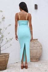 Heart Of Mine Maxi Dress Blue