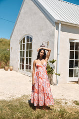 Desert Mirage Maxi Dress Orange