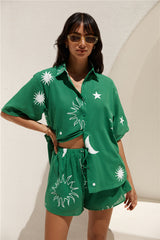 Hazy Daydream Set Green