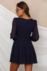 Poison Ivy Dress Navy