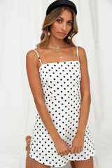 French Muse Dress White Black