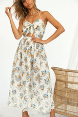 Ariel Midi Dress Yellow