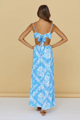 Porcelain Dreams Maxi Dress