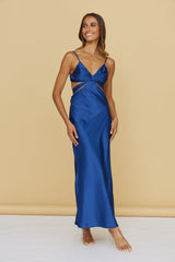 Striking Midnight Maxi Dress Navy