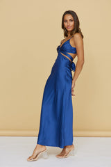 Striking Midnight Maxi Dress Navy