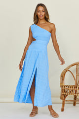 Check In Maxi Dress Blue