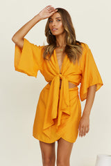 Golden Hour Dress Orange