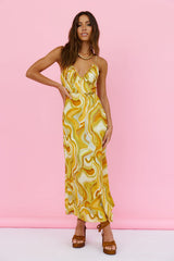 Momentary Summers Maxi Dress Orange