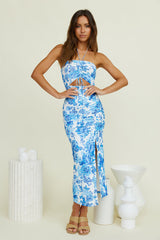 Completely Fearless Maxi Dress Blue