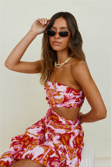 Sun Drenched Maxi Dress Pink