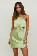 Light Bloom Dress Green