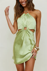 Light Bloom Dress Green