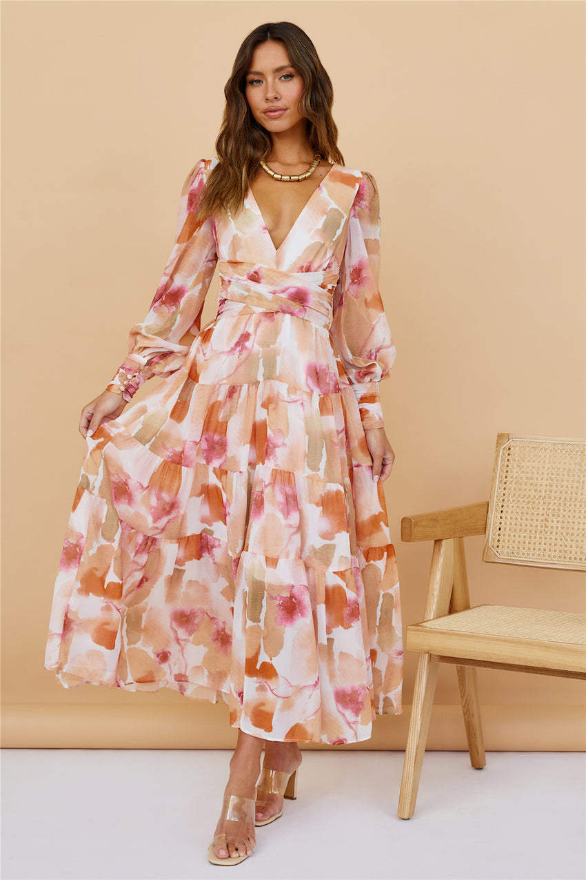 Find Your Truth Maxi Dress Orange