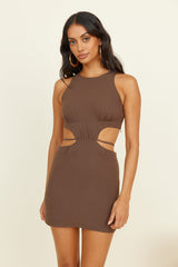 SNDYS Tilly Dress Chocolate