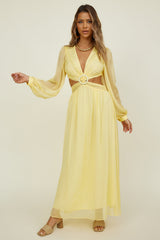 Celsius Maxi Dress Yellow
