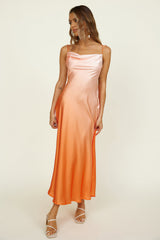 Cherished Love Maxi Dress Orange