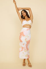 Escape To Paradise Maxi Dress Pink