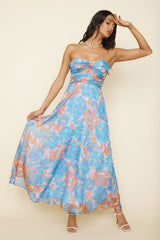 Summer Hope Maxi Dress Blue