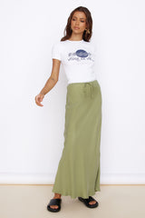 ROLLA'S Vivre Sa Vie Baby Rib Tee White