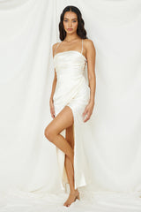 By The Water Maxi Dress Champagne