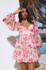 Calla Lily Dress Pink