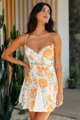Feel The Sun Dress Orange