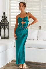 Starry Skies Maxi Dress Forest Green