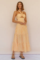 Words Of Glory Maxi Dress Orange