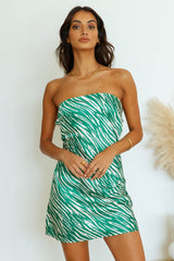 Roaring Hearts Dress Green