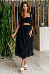 Lost In The Dream Maxi Dress Black