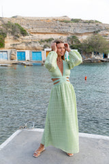 Neo Paradise Maxi Dress Green