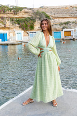 Neo Paradise Maxi Dress Green