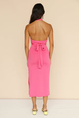 Note To Self Midi Dress Pink