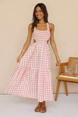 Head In The Clouds Maxi Dress Pink