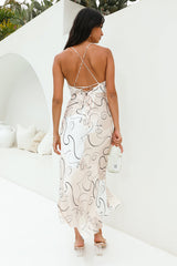 Under Control Maxi Dress Beige