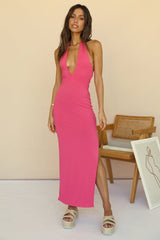 First Love Story Maxi Dress Pink