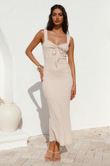 Come Back To Me Maxi Dress Beige