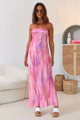 Venti Maxi Dress Pink