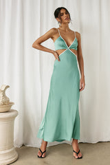 Century Celebrations Maxi Dress Aqua